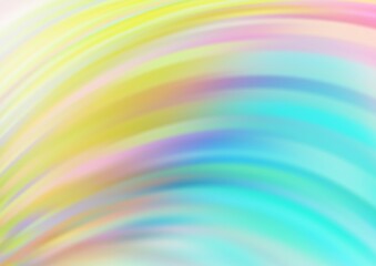 Fototapeta premium Light Blue, Yellow vector background with lava shapes. Geometric illustration in marble style with gradient. The best blurred design for your business.