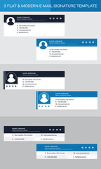 3 Email Signature Template Design