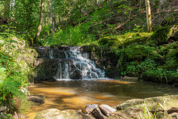 Wasserfall im Wald