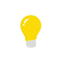 The light bulb is full of ideas And creative thinking, analytical thinking for processing. Light bulb icon vector. ideas symbol illustration.