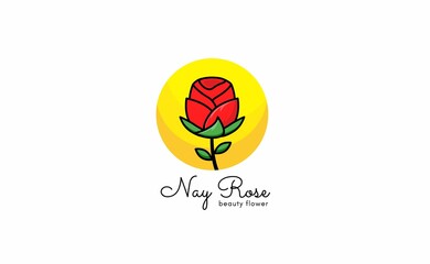 Rose Logos For Spas, Boutiques, Salons, And Botanical Logos. Design Inspiration With The Concept Of a Rose