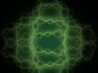 Imaginatory fractal background Image