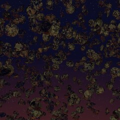 Diamond rain, falling diamonds with ideal cut