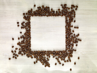 Square coffee frame