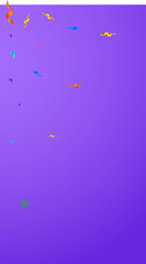 Streamers and confetti. Colorful streamers tinsel 