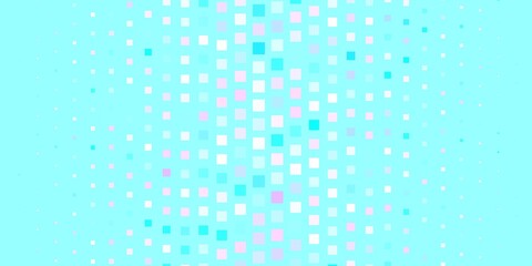 Light Pink, Blue vector layout with lines, rectangles. Abstract gradient illustration with rectangles. Template for cellphones.
