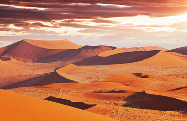 Naklejka na ściany i meble Namib desert