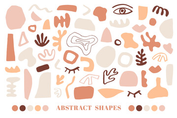 Modern Natural Abstractions elements set