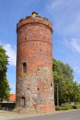 The Kuestrin Tower in Muencheberg, Brandenburg Switzerland, Germany