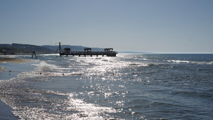 Cesme beach and coast