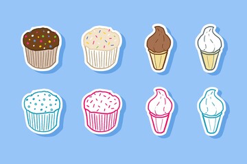 Sweet food collection