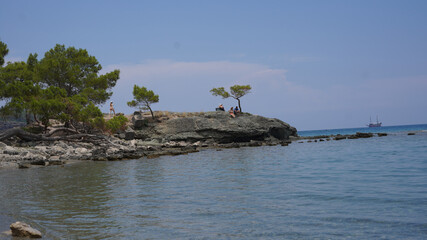 Fototapeta na wymiar Antalya coastline 
