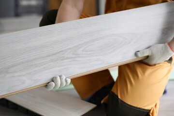 The panels are damaged during operation. Wear resistance and durability of building material