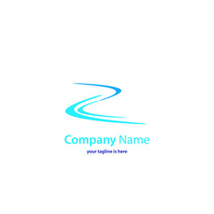 Obraz premium simple modern elegant logo of company