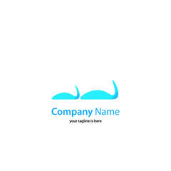simple modern elegant logo of company