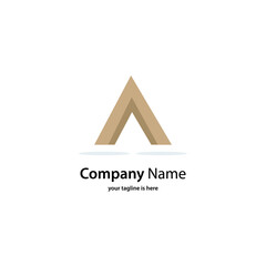 simple modern elegant logo of company