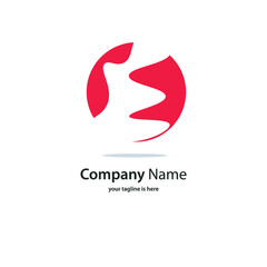 simple modern elegant logo of company