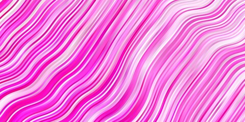 Light Pink, Yellow vector background with curves. Brand new colorful illustration with bent lines. Template for your UI design.