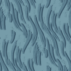 Fototapeta na wymiar Vector seamless abstract pattern with brush effects. 