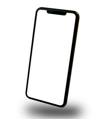 Smartphone with blank screen