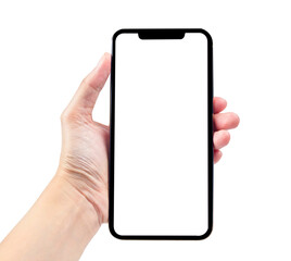 Smartphone with blank screen