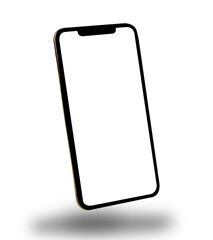 Smartphone with blank screen