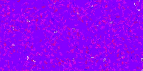 Light Purple, Pink vector texture with women's rights symbols.