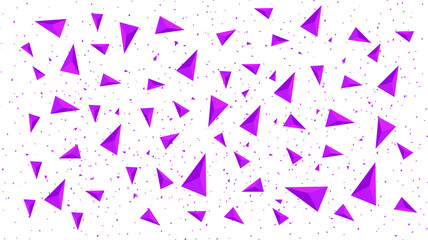 Triangles, polygon background, Purple diamond shaped triangles, Geometric triangle background.