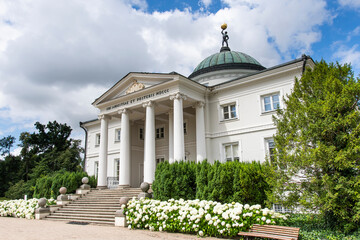 The palace in Lubostron, Poland