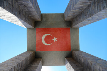 Canakkale Martyrs Memorial is a commemoration, Turkish soldiers who participated at the Battle of...