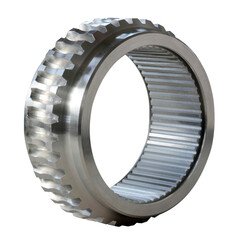 metal gear on a white background