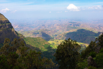 Obraz premium Simien mountains, Ethiopian highlands