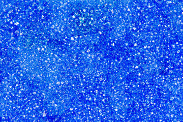 Naklejka na ściany i meble background slice texture foam rubber blue