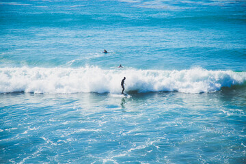 Laguna beach park and beach views from the cliff Heisler Park 