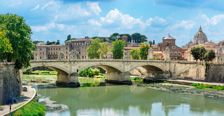Ponte Vittorio Emanuele II e Vaticano, Roma