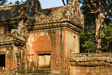 Fototapeta na wymiar Angkor war
