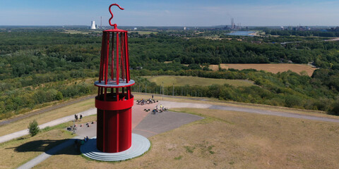 Halde Rheinpreussen, Rhein, Moers, Duisburg
