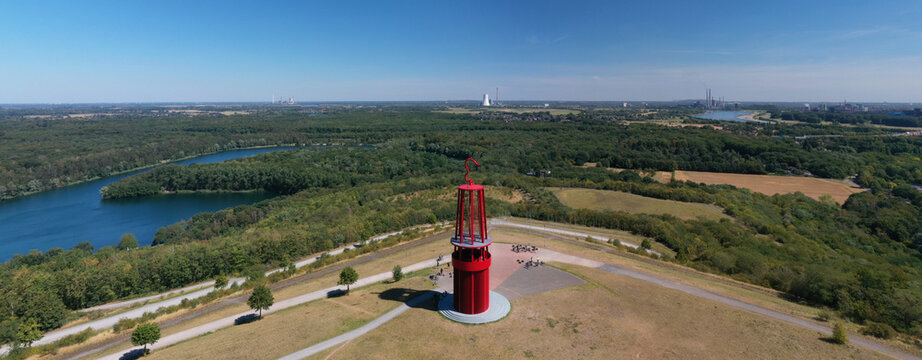 Halde Rheinpreussen, Rhein, Moers, Duisburg