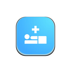 Hospital -  Button