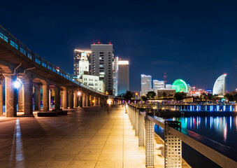 横浜ベイエリア　夜景