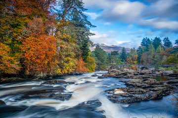 Falls of Dochart, Killin, Scotland.