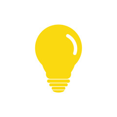 The light bulb is full of ideas And creative thinking, analytical thinking for processing. Light bulb icon vector. ideas symbol illustration.