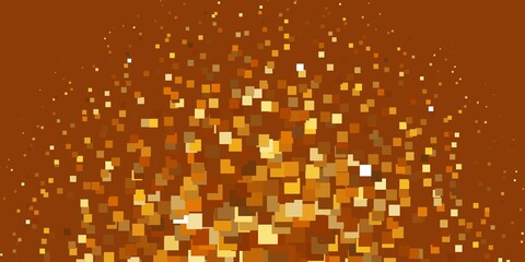 Light Orange vector background with rectangles. Modern design with rectangles in abstract style. Design for your business promotion.
