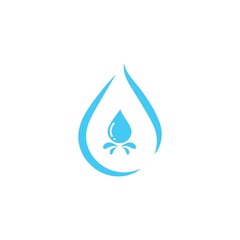 water drop icon  vector illustration
