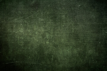 Obraz na płótnie Canvas Dark green scraped wall
