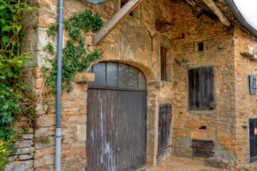 Ancienne maison en Bourgogne.
