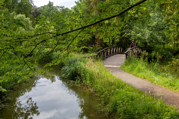 Naklejka premium Botanical garden of Vacratot, Hungary