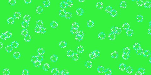 Light green vector backdrop with dots.