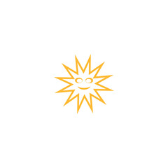 Sun Vector illustration Icon