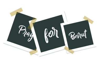 Pray for Lebanon. Pray for Beirut background. Lebanon on dark background. Massive explosion on Beirut. Concept of praying, mourn, humanity and peace. pray for lebanon concept.